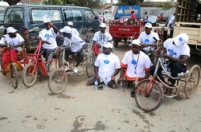 Cooperativas recebem triciclos/motores e canadianas em Ndalatando Cooperativas recebem triciclos/motores e canadianas em Ndalatando