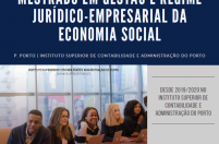 Mestrado em Gestão e Regime Jurídico-Empresarial da Economia Social | 4.ª Edição